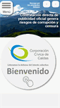 Mobile Screenshot of corporacioncivicadecaldas.com